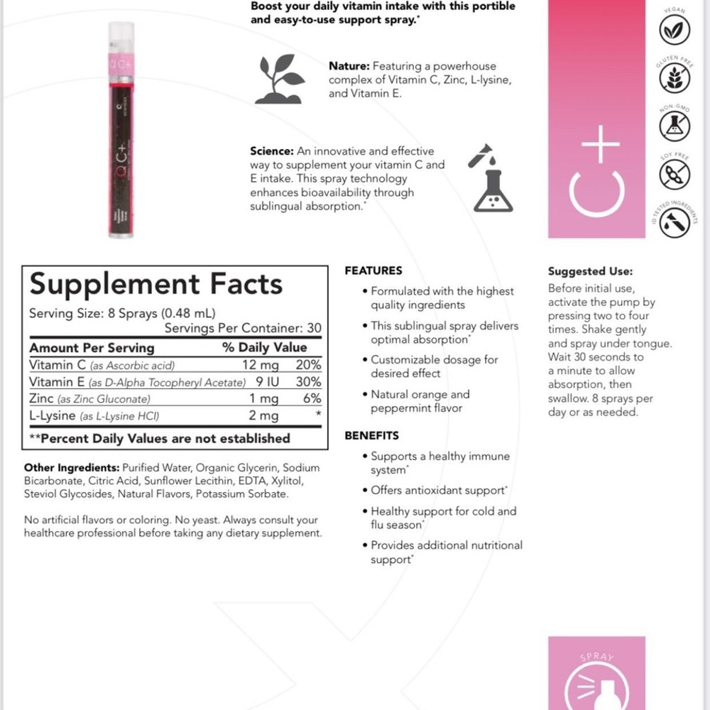 QScience sprays c+ - Picture 2 of 2